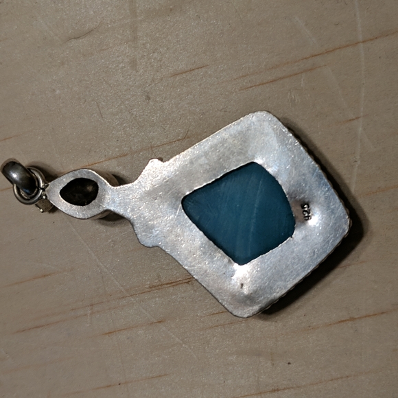 Smokey Quartz and Druzy Large Pendant - Picture 4 of 4